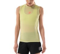 Compressport Trail Racing Tank W Débardeurs S Jaune