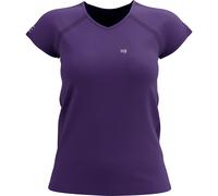 Compressport Training Short Sleeve Tshirt Femme Violet - Tee-shirts de running femmes S
