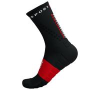 Chaussettes Compressport Ultra Trail v2.0 noir rouge - T4