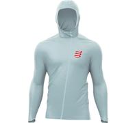 Veste impermeable compressport hurricane waterproof 10 10 gris homme