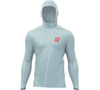 Compressport Veste imperméable Hurricane Waterproof 10/10 Gris homme