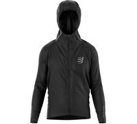 Compressport - Veste de running - Thunderstorm Waterproof Jacket Black - Taille L - Noir Noir L