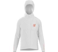 Compressport - Veste de running - Thunderstorm Waterproof Jacket Off White - Taille M - Blanc Blanc M