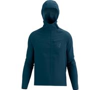 Veste impermeable compressport tempest waterproof bleu homme