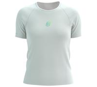 T shirt running compressport trail racing blanc femme