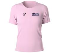Compressport - Women's Training S/S T-Shirt UTMB 2025 - T-shirt de running - XS - roseate spoonbill