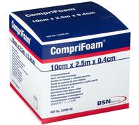 Bsn Medical Comprifoam Bandes En Mousse À Cellules Ouvertes 2,5m x 10cm x 0,4cm Pièce 1 (7529400)