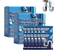 Comprimé effervescent puissant pour canalisations, comprimés effervescents à odeur d'évier pour tuyaux de cuisine et de salle de bain, nettoyant anti-bouchage de canalisation à dissolution (2 PCS)