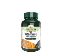 Comprimés à libération prolongée de vitamine C 1000mg Natures Aid (90 comprimés)