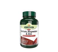Comprimés de Calcium, Magnésium et Zinc Natures Aid (90 comprimés)