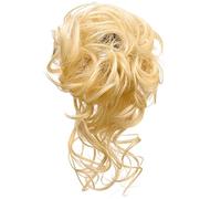 Comprimés de cheveux pour femmes 3 pièces chignon désordonné postiche postiche bouclé ondulé désordonné synthétique ébouriffé accessoires ensemble for les femmes for un usage quotidien Bande de cheveu