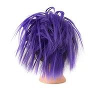 Comprimés de cheveux pour femmes Hair Buns Hair Piece Tousled Updo Curly Messy Bun Extension de cheveux Synthétique Wavy Scrunchies Chignon avec élastique en caoutchouc Postiche for femme Bande de che