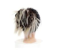 Comprimés de cheveux pour femmes Messy Bun Hair Piece Extension de cheveux avec bande élastique Tousled Updo Wavy Bun Extensions Extensions de cheveux synthétiques Chignons Postiche for femme Bande de