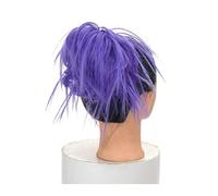 Comprimés de cheveux pour femmes Messy Bun Hair Piece Extension de cheveux avec bande élastique Tousled Updo Wavy Bun Extensions Extensions de cheveux synthétiques Chignons Postiche for femme Bande de