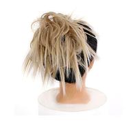 Comprimés de cheveux pour femmes Messy Bun Hair Piece Extension de cheveux avec bande élastique Tousled Updo Wavy Bun Extensions Extensions de cheveux synthétiques Chignons Postiche for femme Bande de