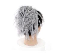 Comprimés de cheveux pour femmes Messy Bun Hair Piece Extension de cheveux avec bande élastique Tousled Updo Wavy Bun Extensions Extensions de cheveux synthétiques Chignons Postiche for femme Bande de