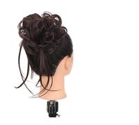 Comprimés de cheveux pour femmes Messy Bun Hair Piece, Super Long Tousled Updo Hair Buns Extension Wavy Chouchou Queue de Cheval Postiches avec Bande de Cheveux Élastique for Femmes Filles Bande de ch