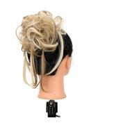 Comprimés de cheveux pour femmes Messy Bun Hair Piece, Super Long Tousled Updo Hair Buns Extension Wavy Chouchou Queue de Cheval Postiches avec Bande de Cheveux Élastique for Femmes Filles Bande de ch