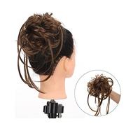 Comprimés de cheveux pour femmes Messy Bun Hair Piece, Super Long Tousled Updo Hair Buns Extension Wavy Chouchou Queue de Cheval Postiches avec Bande de Cheveux Élastique for Femmes Filles Bande de ch
