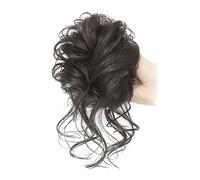Comprimés de cheveux pour femmes Messy Bun Hair Piece, Synthétique Tousled Updo Hair Buns Extension Elastic Hair Band Hair Pieces Curly Chignon Donut Scrunchie for Women Bande de cheveux(02)