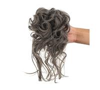 Comprimés de cheveux pour femmes Messy Bun Hair Piece, Synthétique Tousled Updo Hair Buns Extension Elastic Hair Band Hair Pieces Curly Chignon Donut Scrunchie for Women Bande de cheveux(08)