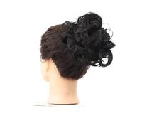 Comprimés de cheveux pour femmes Messy Claw Clip Bun Hair Piece Wavy Curly Hair Bun Clip in Claw Chignon Ponytail Hairpieces Synthetic Tousled Updo Hair Extensions Hairpiece Bande de cheveux(AM10-105)