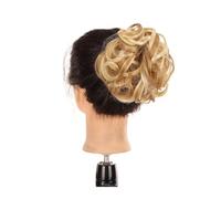 Comprimés de cheveux pour femmes Messy Claw Clip Bun Hair Piece Wavy Curly Hair Bun Clip in Claw Chignon Ponytail Hairpieces Synthetic Tousled Updo Hair Extensions Hairpiece Bande de cheveux(AM10-102)