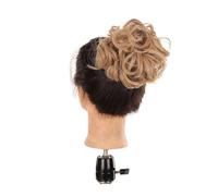 Comprimés de cheveux pour femmes Messy Claw Clip Bun Hair Piece Wavy Curly Hair Bun Clip in Claw Chignon Ponytail Hairpieces Synthetic Tousled Updo Hair Extensions Hairpiece Bande de cheveux(AM10-2-33