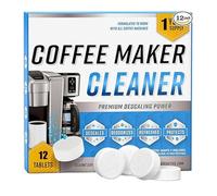 Comprimés de détartrage for Machine à café, 24 unités, onglets de détartrage et de nettoyage for cafetière, détartrage for Machines à café et à expresso goutte à goutte(12 Count)