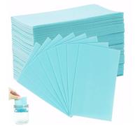 CompriméS de Nettoyage de Sol 100 PièCes Feuilles de Nettoyage à Sec Solubles ConcentréEs Solution de Nettoyage Portable pour Lingettes de Sol Carrelage Bois Dur Marbre