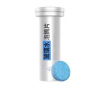 Comprimés effervescents concentrés pour lave-vitre de voiture - Comprimés nettoyants pour vitres de pare-brise pour le nettoyage des essuie-glaces, 15 pièces, ensemble