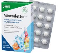 Comprimés Mineraletten Salus, minéraux et oligo-éléments 60 comprimés