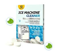 Comprimés Nettoyant Machine Glace 100ml, Détartrant Doux Portable