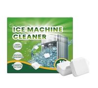 Comprimés nettoyants et détartrants pour machines à glaçons 2025 (12 unités) - Nettoyant sûr pour machines à glaçons automatiques, élimine le calcaire et les odeurs (1PC)