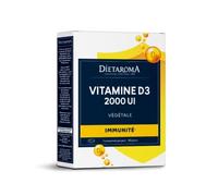 Comprimés Vitamine D3 Végétale 2000 UI - Capital Osseux & Immunité - 40 comprimés