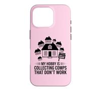 Comps de Course Humour Agent Immobilier Qui ne fonctionnent Pas Coque pour iPhone 16 Pro