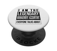 Comptabilité Anniversaire né Gestion-Comptable PopSockets PopGrip Adhésif