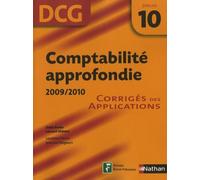 Comptabilité Approfondie - Corrigés Des Applications