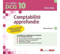 Comptabilité Approfondie Dcg 10 - Conforme Au Pcg 2025