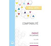 Comptabilité - Énoncé UE 9 du DCG - Robert Wipf - Corroy Eds - broché - Scolaire / Universitaire