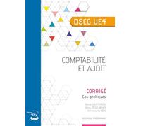 Comptabilité Et Audit Ue 4 Du Dscg - Corrigé