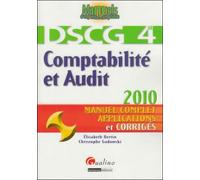 Comptabilité et audit - dscg 4 Manuel complet applications et corrigés - godowski c. Bertin e. - Gualino Eds - broché - Scolaire / Universitaire
