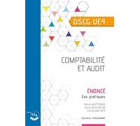 Comptabilité et audit - Énoncé UE 4 du DSCG - Fanny Ziegelmeyer - Corroy Eds - broché - Scolaire / Universitaire