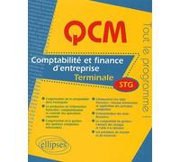 Comptabilité et finance des entreprises - Terminale STG - Catherine Zerara - Ellipses - broché - Scolaire / Universitaire