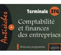 Comptabilité Et Finance Des Entreprises Tle Stg