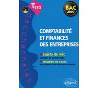 Comptabilité et finances des entreprises - Terminale STG - Lionel Bardou - Ellipses - broché - Scolaire / Universitaire