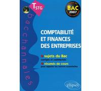 Comptabilité Et Finances Des Entreprises Tle Stg