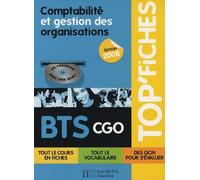 Comptabilité et gestion des organisations BTS CGO