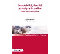 Comptabilité, fiscalité et analyse financière - Didier Lecomte - Bruylant - broché - Etude