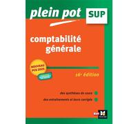 Comptabilité générale 16e édition - Plein Pot - N°29 - Révision et entraînement - Eric Dumalanède - Foucher - broché - Scolaire / Universitaire